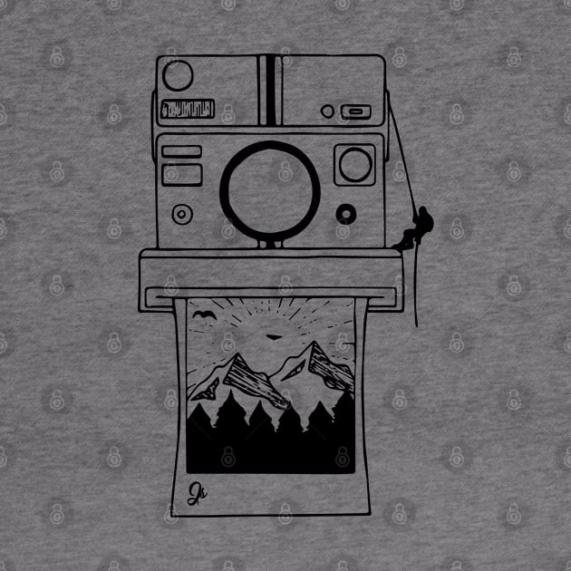 Polaroid Camera Sketch by Photooz Store